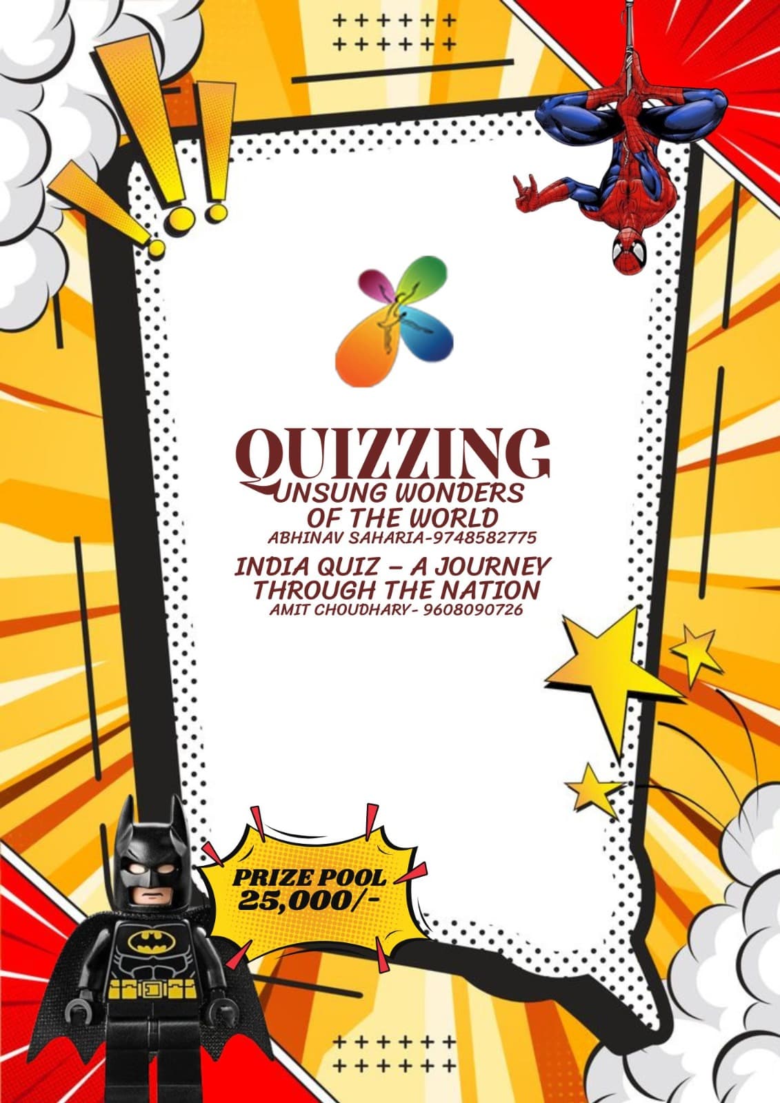 Brainiacs, get ready! Test your knowledge, speed, and strategy to win quizzing championships!